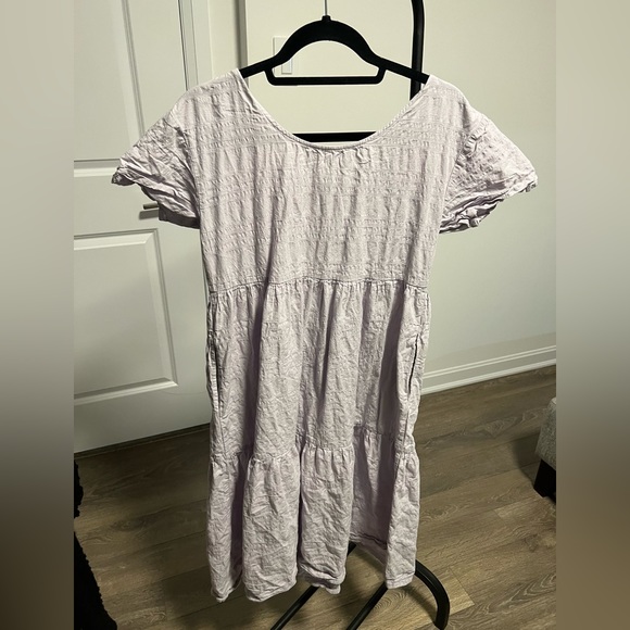 Oak & Fort tiered midi dress size S - Picture 4 of 5